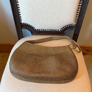 Eric Javits Gold-Tone Shoulder Bag